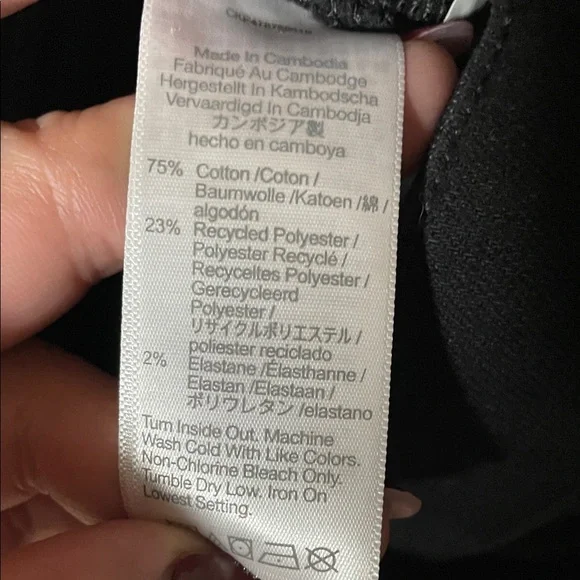 MADEWELL The Perfect Vintage wide-Leg Black Women's jeans - Picture 11 of 12